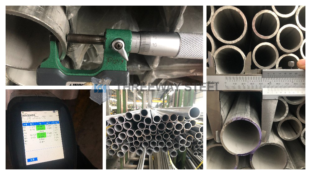 Exportação de tubos de aço inoxidável para a África do Sul