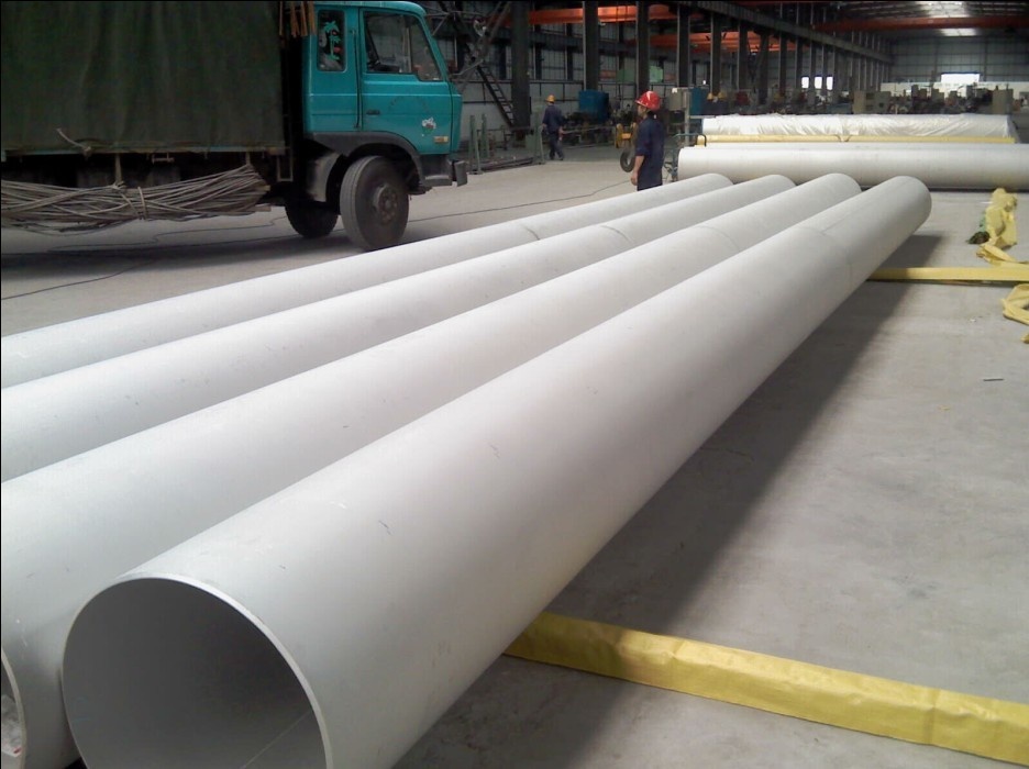 Soldagem fixa horizontal de tubo de aço inoxidável de parede espessa