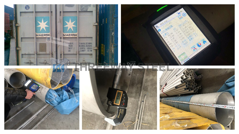 Exportação de tubos de aço sem costura da Malásia