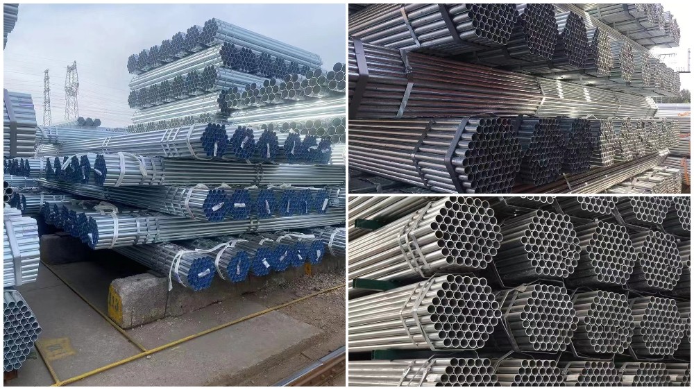Exportação de tubos de aço galvanizado dos Emirados Árabes Unidos