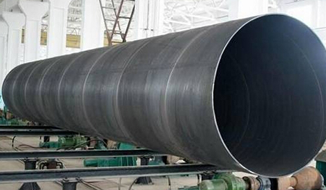O tubo de aço de arco submerso soldado em espiral é um material de construção de oleoduto de alta qualidade