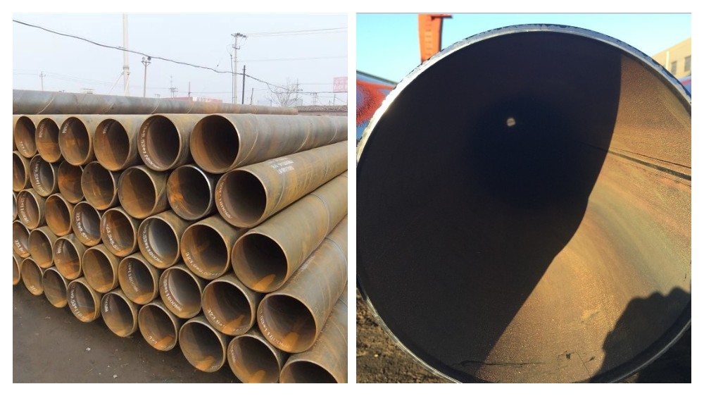 A diferença entre tubo de aço espiral soldado por arco submerso e tubo de aço soldado de alta frequência com costura reta