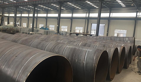 Três métodos de conexão para tubos de aço em espiral de grande diâmetro em projetos industriais