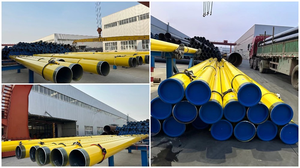 Exportação de tubos de aço revestidos no Chile