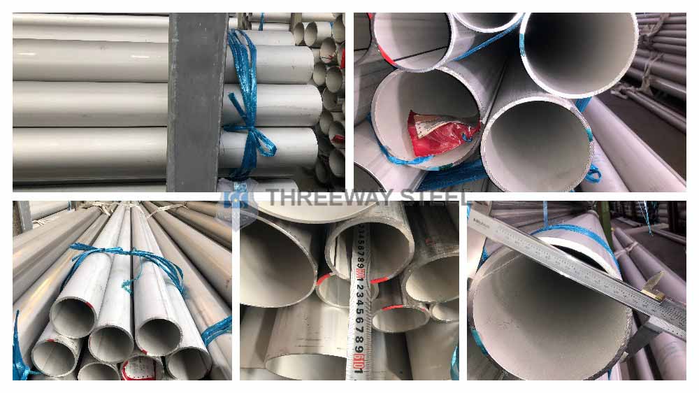 Exportação de tubos de aço inoxidável para o México