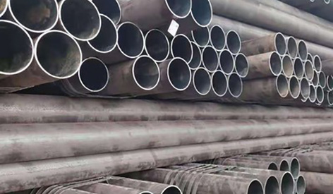 Q345B Tubo de aço sem costura é o detalhe da fonte de força